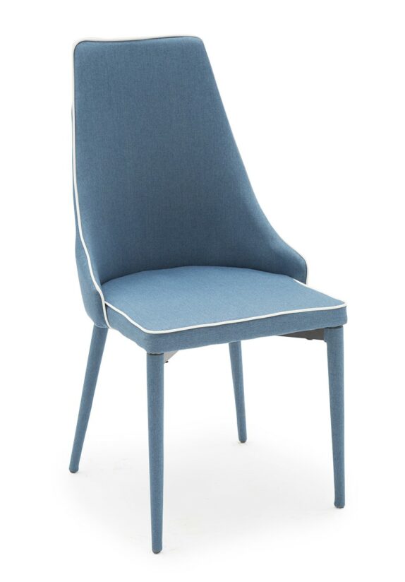 Sedia in ecopelle con bordo - immagine 4