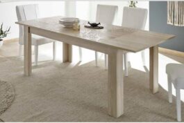 Tavolo Allungabile Moderno Rovere