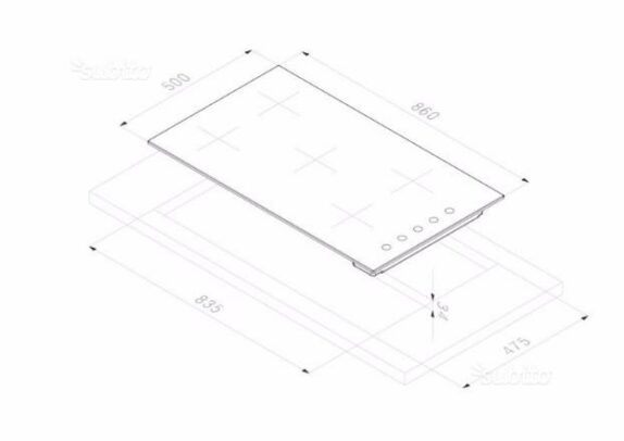 De Longhi Acciaio 90 cm. - immagine 3
